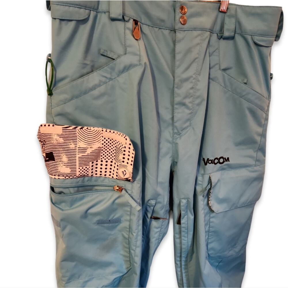 Volcom Nimbus Snowboarding Pants Women's Size Lar… - image 6